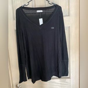 Maurices 24/7 Cozy V Neck long sleeve tee